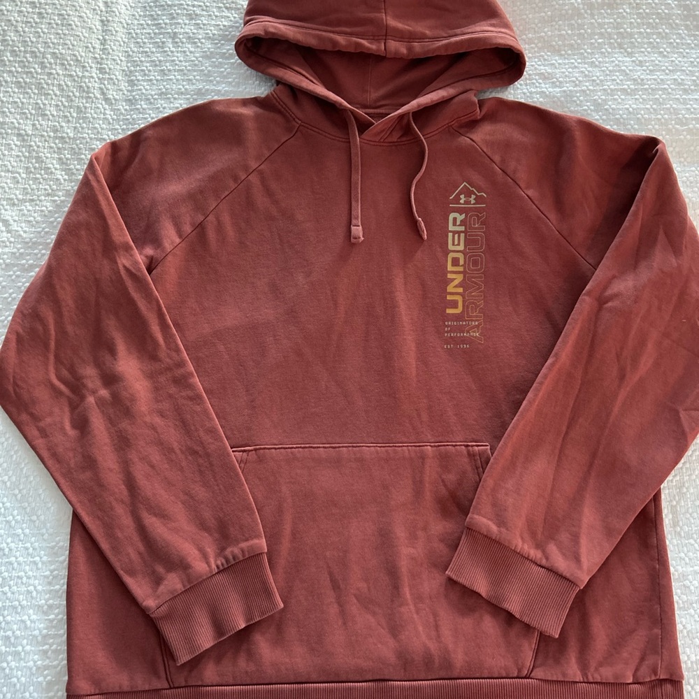 Under Armour Brick Red Hoodie